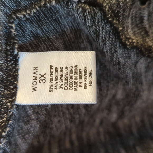 Black and white lightweight cardigan - Picture 4 of 6